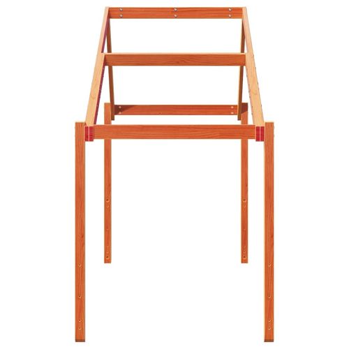 Daszek do łóżka dziecięcego, woskowy brąz, 213x85,5x144,5 cm na Arena.pl