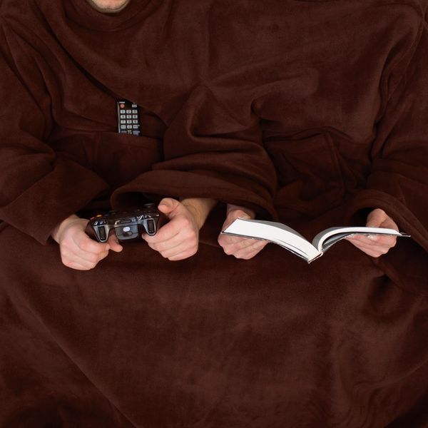 Kocyko-szlafrok dla Pary - Czekolada zdjęcie 8