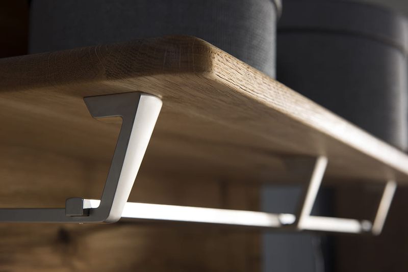 Panel, wieszak do przedpokoju dębowy Orio zdjęcie 2