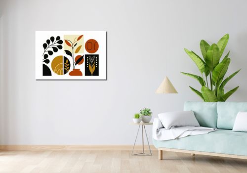 Obraz 90x60cm Kolaż Botaniczny na Arena.pl