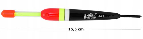 Spławik Przelotowy z BALSY SHARK 3,0 g / 15,5 cm na Arena.pl