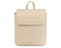 Beżowy plecak damski Dominica - Giovani Beż Złoty