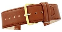 pasek do zegarka classic - skóra 24 mm 4999-24xxl-2z brązowy