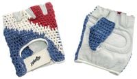 rękawiczki sportowe r.xs rwb allright siatka mod.067