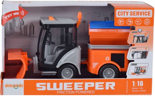 ODŚNIEŻARKA DROGOWA ZABAWKA POJAZD ULICZNY NA BATERIE SAMÓCHÓD DLA DZIECI na Arena.pl