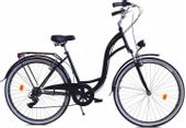 Rower Dallas City 28" 7spd LUX - czarny