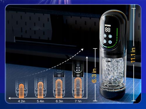 masturbator męski z 3 pompkami i 7 ruchami obrotowymi, wibrujący i ssący na Arena.pl