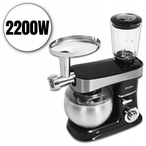 ROBOT PLANETARNY KUCHENNY MIKSER Z MISĄ BLENDER SZKLANY I MASZYNKA DO na Arena.pl