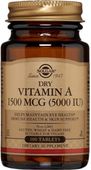SOLGAR Dry Vitamin A 5000 IU 1500 mcg - Sucha Witamina A (100 tabl.)