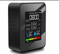 DETEKTOR JAKOŚCI POWIETRZA CO2 PPM WILGOTNOŚĆ TEMP