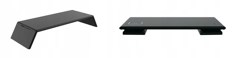 Podstawka pod monitor ekran nadstawka z indukcją UV SPP-104B czarna zdjęcie 3