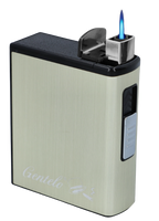 Papierośnica z Zapalniczką JET Pudełko na Papierosy z Wbudowaną Zapalniczką