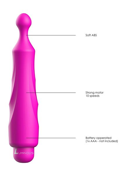 Dido - Abs Bullet With Sleeve - 10-Speeds - Fuchsia zdjęcie 5