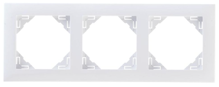 Efapel Base ramka 3-krotna biały 90930 KBR zdjęcie 1
