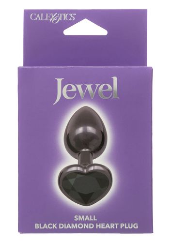 diamond heart plug small black na Arena.pl