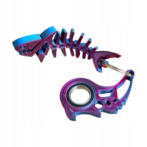 KEYSPINNER Keyrambit Rekin ZESTAW Brelok BRELOCZEK do kluczy Midnight na Arena.pl