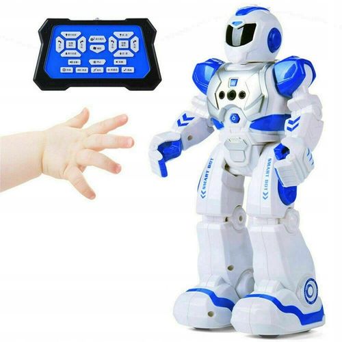 DUŻY ROBOT ZDALNIE STEROWNY ŚWIECI CHODZI PILOT AKUMULATOR SENSOREM GESTÓW na Arena.pl