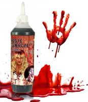 SZTUCZNA KREW W BUTELCE POJ. 450 ML HALLOWEEN CHARAKTERYZACJA 0,45