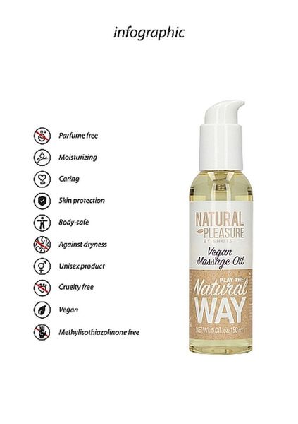 Vegan Massage Oil - 150 Ml zdjęcie 6