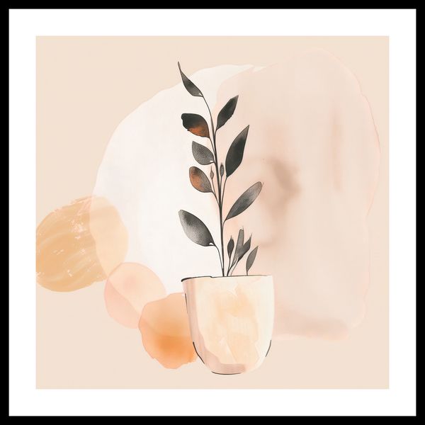 Plakat 60x60cm Doniczkowy Kolor zdjęcie 3