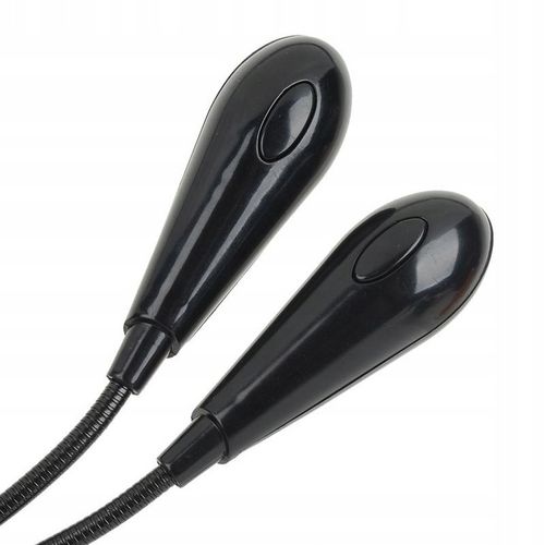 LAMPKA Z KLIPSEM 4 LED CZYTANIA NUT KLIPS PODWÓJNA na Arena.pl