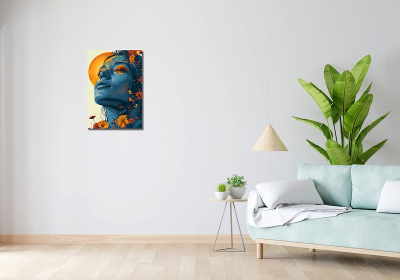 Obraz 40x60cm Deszcz Słoneczny zdjęcie 2