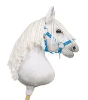 kantar regulowany dla konia hobby horse a3 - turkus