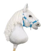 kantar regulowany dla konia hobby horse a3 - turkus