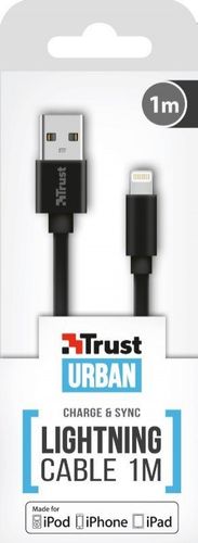 Kabel Lightning 1M czarny na Arena.pl