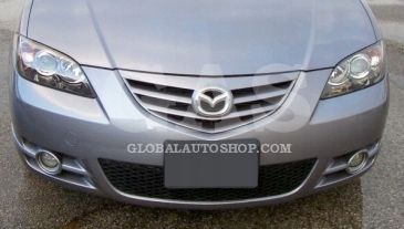 Mazda 3 -Chromowane Listwy Grill Chrom Atrapy Zderzaka Tuning zdjęcie 2