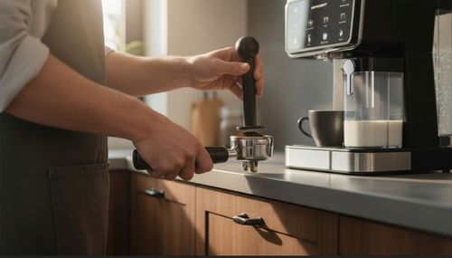 Ekspres do kawy ciśnieniowy kolbowy spieniacz pojemnik 20 bar 1350W na Arena.pl