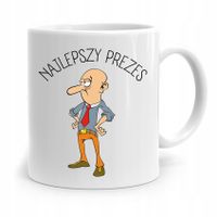 Dla Prezesa Viceprezesa Kubek Najlepszy Prezes Z Nadrukiem Ze Zdjęciem