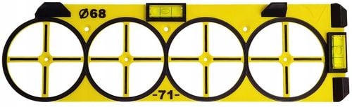 Szablon do wymiarowania otworów puszek elektrycznych gniazdek wzornik na Arena.pl