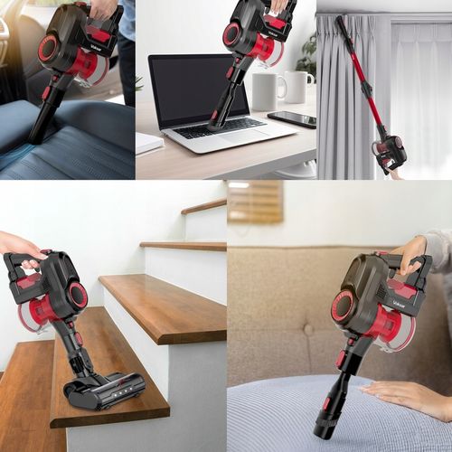 Bezprzewodowy Odkurzacz Pionowy VOKSAR A11s FLEX TUBE LED 5w1 HEPA na Arena.pl