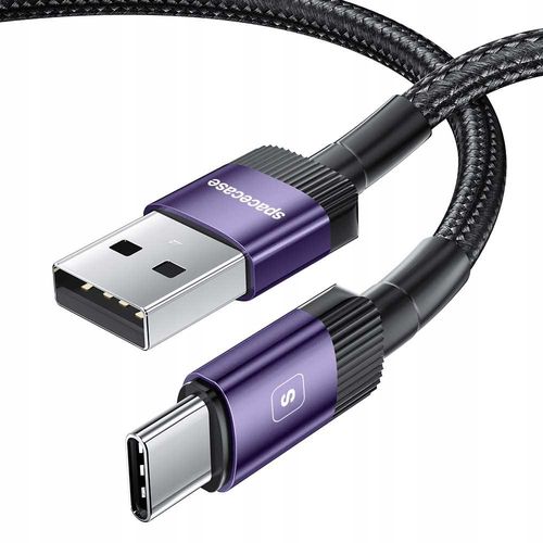 Spacecase Usb-C Cable 1M 3A Purple na Arena.pl