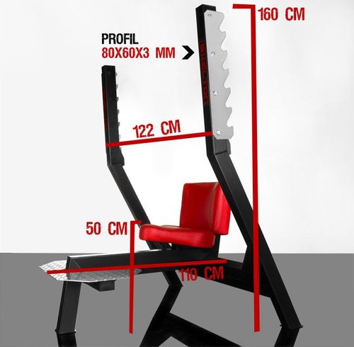 Ławka do wyciskania siedząc PL3 na Arena.pl