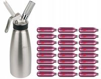 Syfon do bitej śmietany iSi 1L z 24 nabojami N2O Stalgast 500101