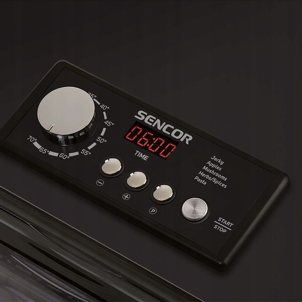 Suszarka Spożywcza do Żywności Sencor SFD 6600BK zdjęcie 15