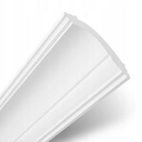 LISTWA SUFITOWA PRZYSUFITOWA SZTUKATERIA TWARDA BIAŁA dł. 2m