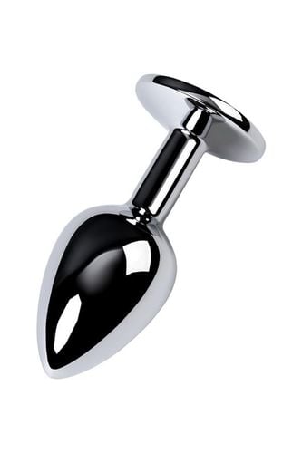silver anal plug with gem, blue na Arena.pl