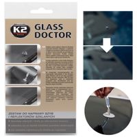 K2 Glass Doctor Zestaw do Naprawy Szyb Odprysków Pęknięć i Reflektorów