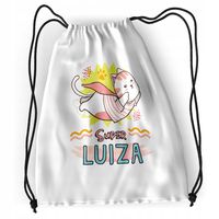 Plecak Sportowy Szkolny Dla Luizy Córki Dziecka Z Nadrukiem Ze Zdjęciem
