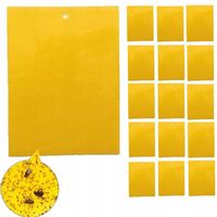 ŻÓŁTE TABLICE LEPOWE LEP NA NASIONNICĘ TRZEŚNIÓWKĘ DRZEWKA OWOCOWE A4