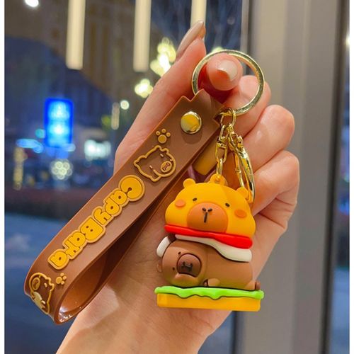 brelok do kluczy kapibara &quot;kanapka&quot; capybara brl377 na Arena.pl