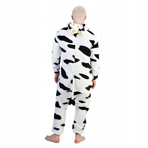 Piżama Onesie Kigurumi Kostium Przebranie Krowa XL: 175-185cm na Arena.pl