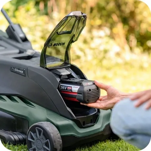 KOSIARKA AKUMULATOROWA BOSCH ADVANCED ROTAK 36V ZESTAW AKUMULATOR 2,0Ah X2 na Arena.pl