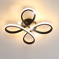 LAMPA SUFITOWA WISZĄCA CZARNY LED ZYRANDOL LOFT NOWOCZESNY 30W 3000K