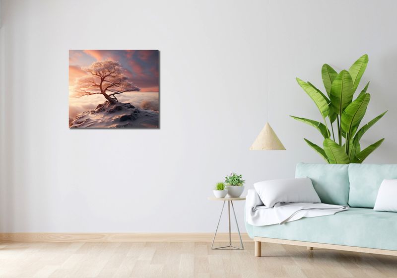 Obraz 70x60cm Zimowa Odyseja zdjęcie 2