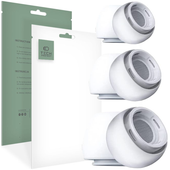 tech-protect ear tips 3-pack apple airpods pro 1 / 2 white