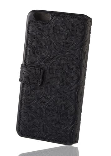 GUESS BOOK CASE HERITAGE Apple iPhone 6/6S Plus - BLACK na Arena.pl